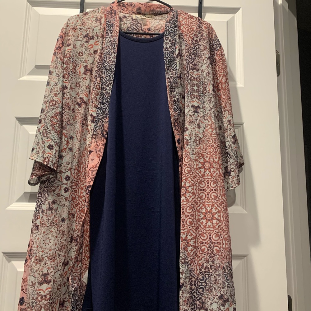 Sleeveless dress and cami